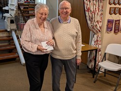 Ladies Singles Runner Up Sue Broome