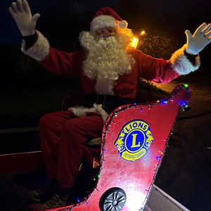 Boroughbridge Lions Club Santa Sleigh