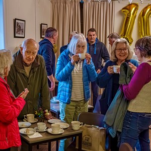 Berwick St James Parish Stan Palmer's 100th Birthday Party