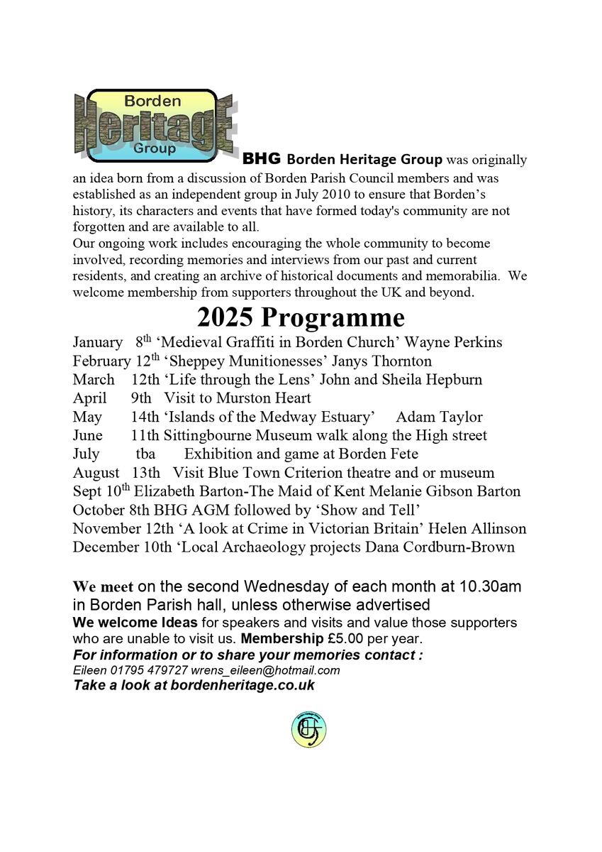 Heritage 2025 Programme