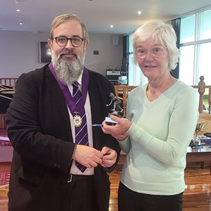 Ladies 2 Wood Singles Runner-Up - Maz Howe