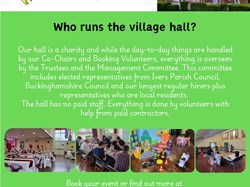 Iver Heath Village Hall Policies