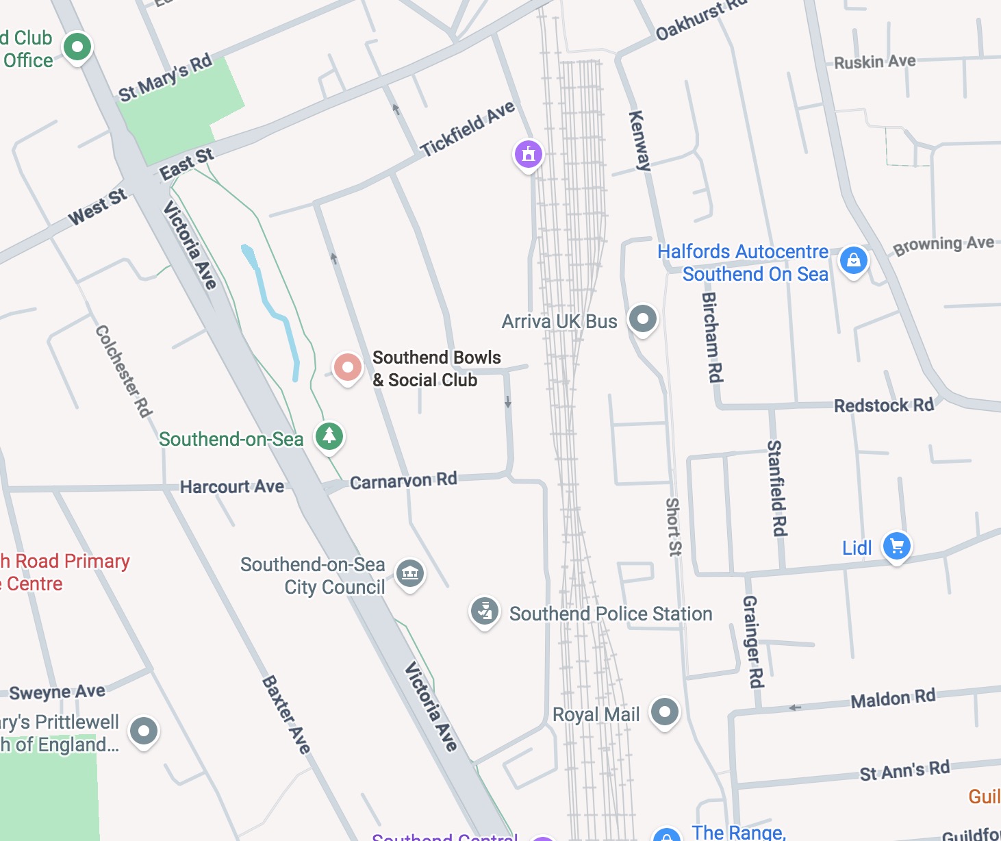 Danbury Bowls Club Southend (Away)