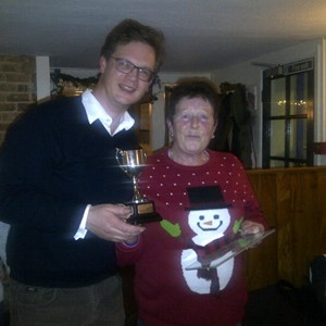 2015 (maybe) Sloe Nouveau first prize Gill Walker presented by Luke Jamieson