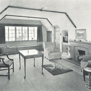 9. Mr David Mongomery's room at the top of the Granary.