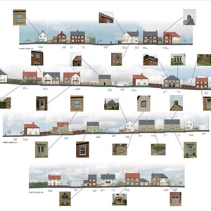 House Style and Materials varieties - note some have 'dummy' chimney pots