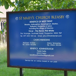 Bleasby Community Website St Mary's Church