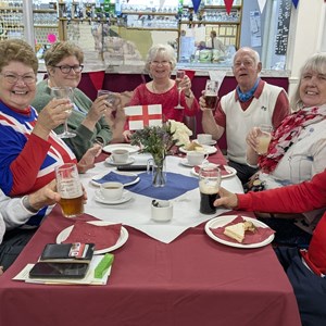 West Mersea Bowls Club VE Day Celebration Afternoon Tea