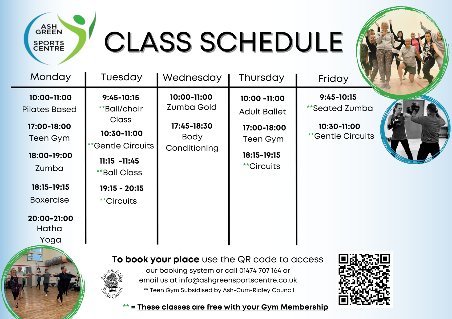 Current Class Schedule