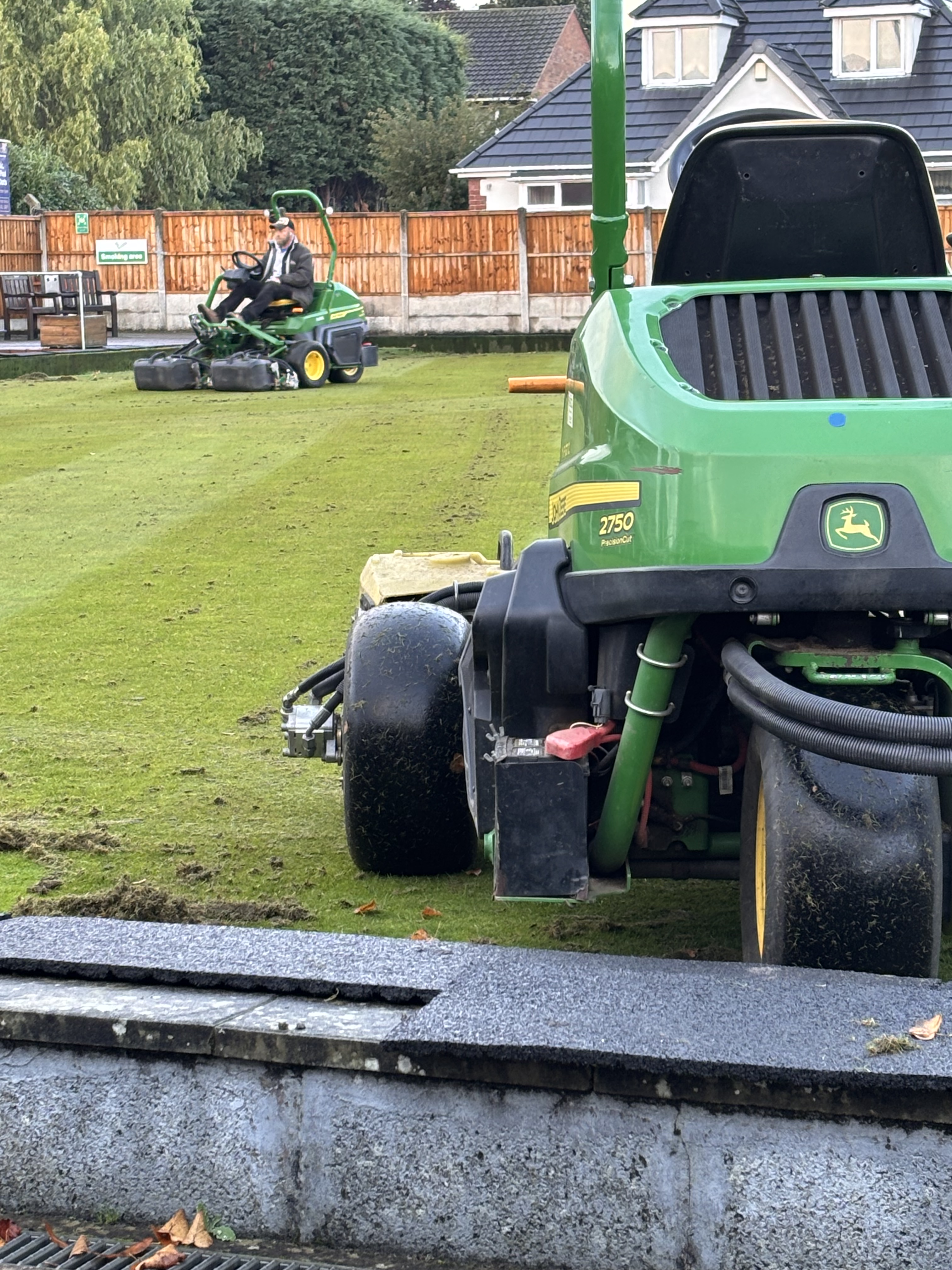 Two Sit On Mowers Used