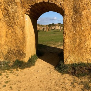 View through Archway