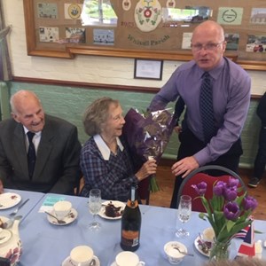 Whixall Social Centre Commemorative Bench Unveiling 29 May 22