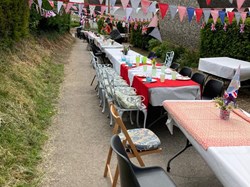 Ibthorpe Jubilee in Horseshoe Lane 3rd June 2022