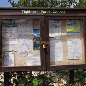Tichborne Parish Notice Board
