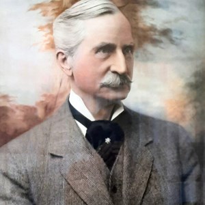 Alderman Alfred Charles Rogers (1842-1919). The first President of our club.