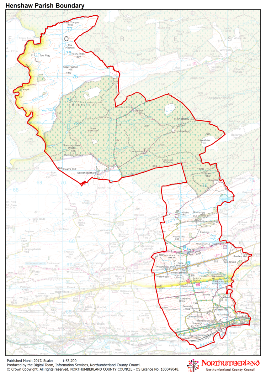 Henshaw Parish Council Home