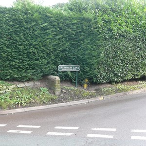 A lane in Wrockwardine