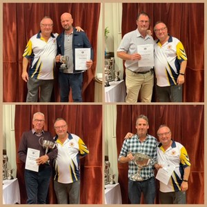 Colchester West End Bowls Club Presentation Evening 2025