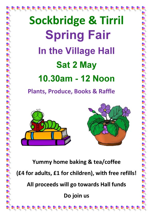 Tirril and Sockbridge Reading Room and Library Events