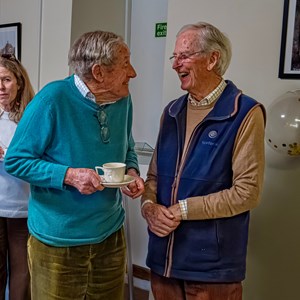 Berwick St James Parish Stan Palmer's 100th Birthday Party