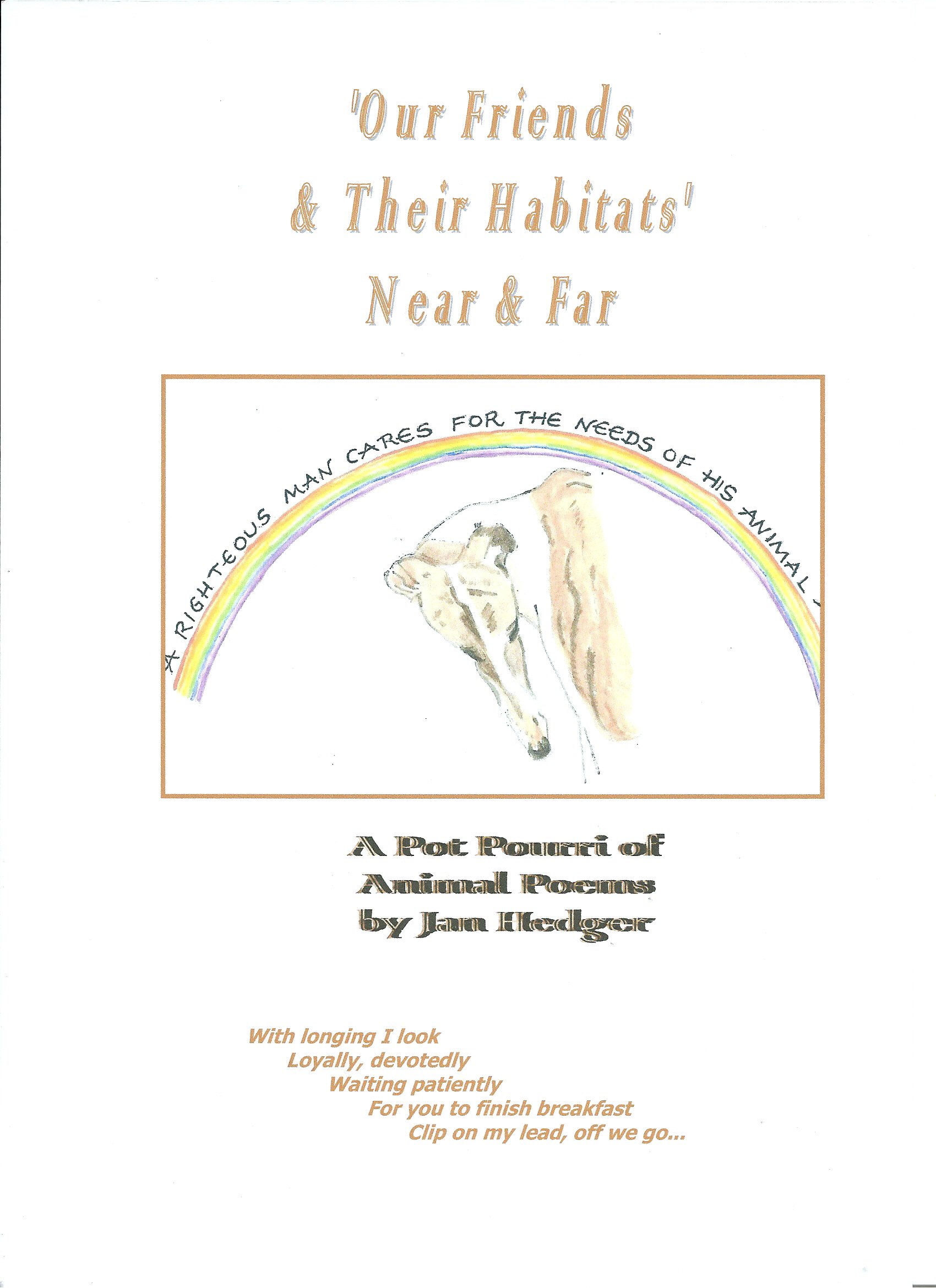 Our Friends & Their Habitats Near & Far Our Friends & Their Habitats Near & Far