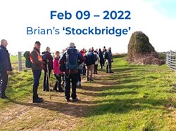 This was another walk that attracted a good turnout – it was a fine, relatively still winter’s day and the route included a wide variety of terrain and natural environs. ©EH