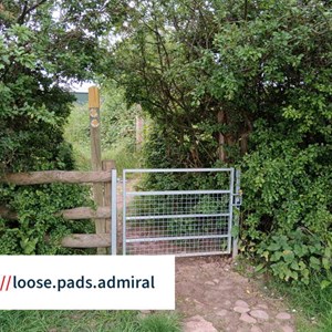 No. 7 Footpath from field behind Little Acre to Glebe Farm Path