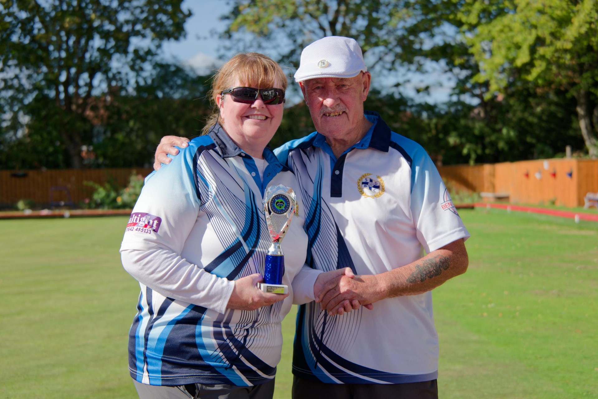 Gillian Coleman and Bob Watcham