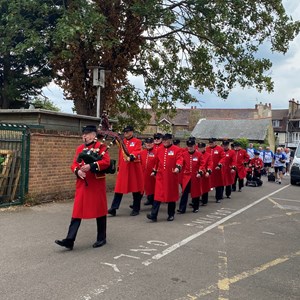 Chelsea Pensioners arriving on 22 July 2026 in style to celebrate our Club's Centenary.