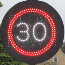Road Safety promotion: Vehicle Activated Signs