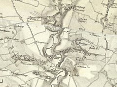 Old Map of Badger