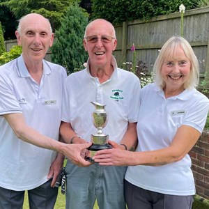 2024 CAPTAINS CUP TOURNAMENT WINNERS - Phil Voce, Alan May, Lindsey Porter