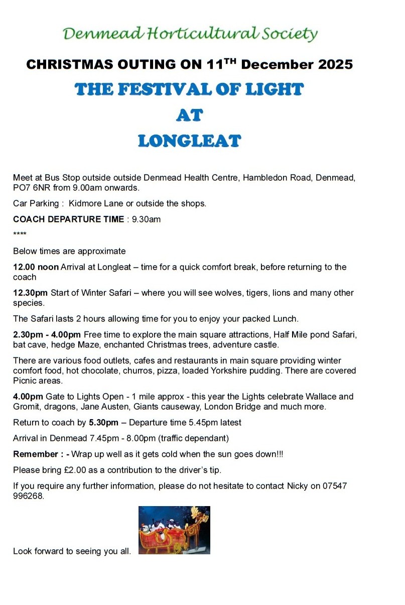 Denmead Horticultural Society Home