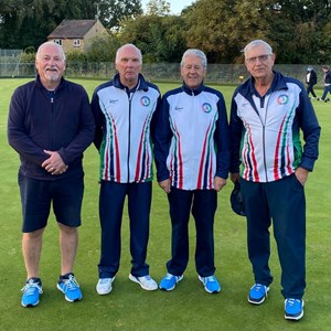 Keith, Alan, Pate & David - Men's Pairs Finalists