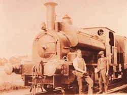 One of the first steam engines used by Shell Mex