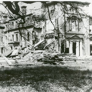 Demolition in 1956.