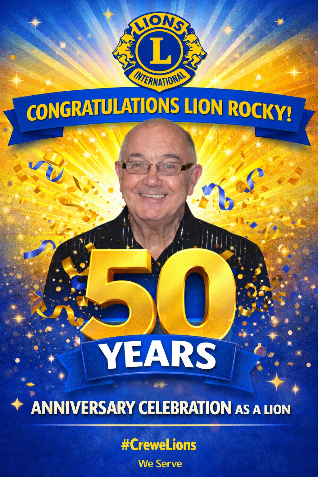 Crewe Lions Club Club Celebrations