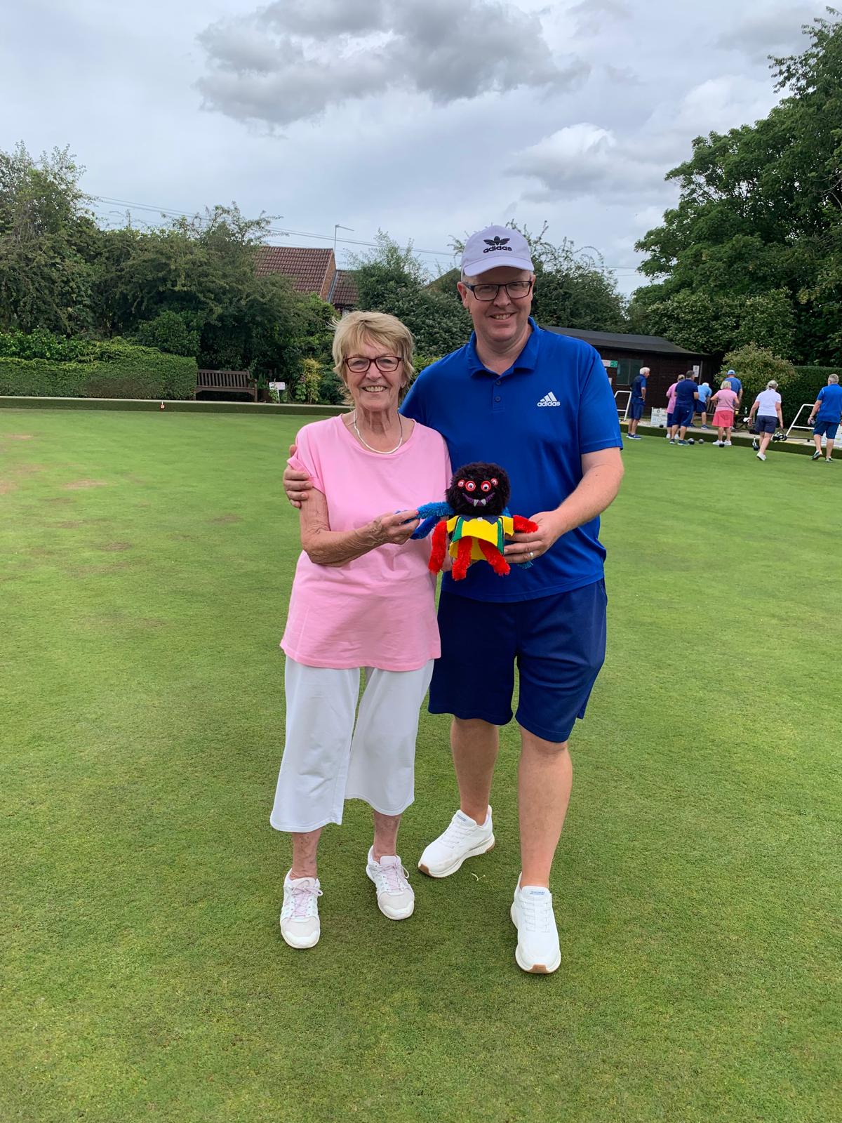 Gill & Mark. Spider Winners