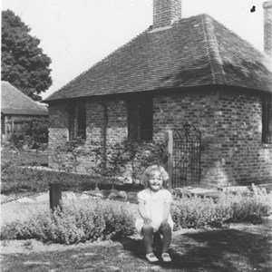 Margaret Kerr, age 3, Staple Farm