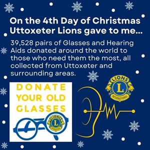 Uttoxeter Lions Club 12 Days Of Christmas 2024