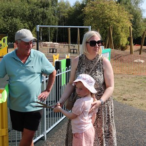 Farnsfield Parish Council Childrens Park opening - Proludic