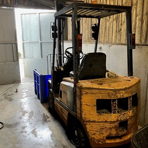 Forklift purchaed by South Tetcott Hunt