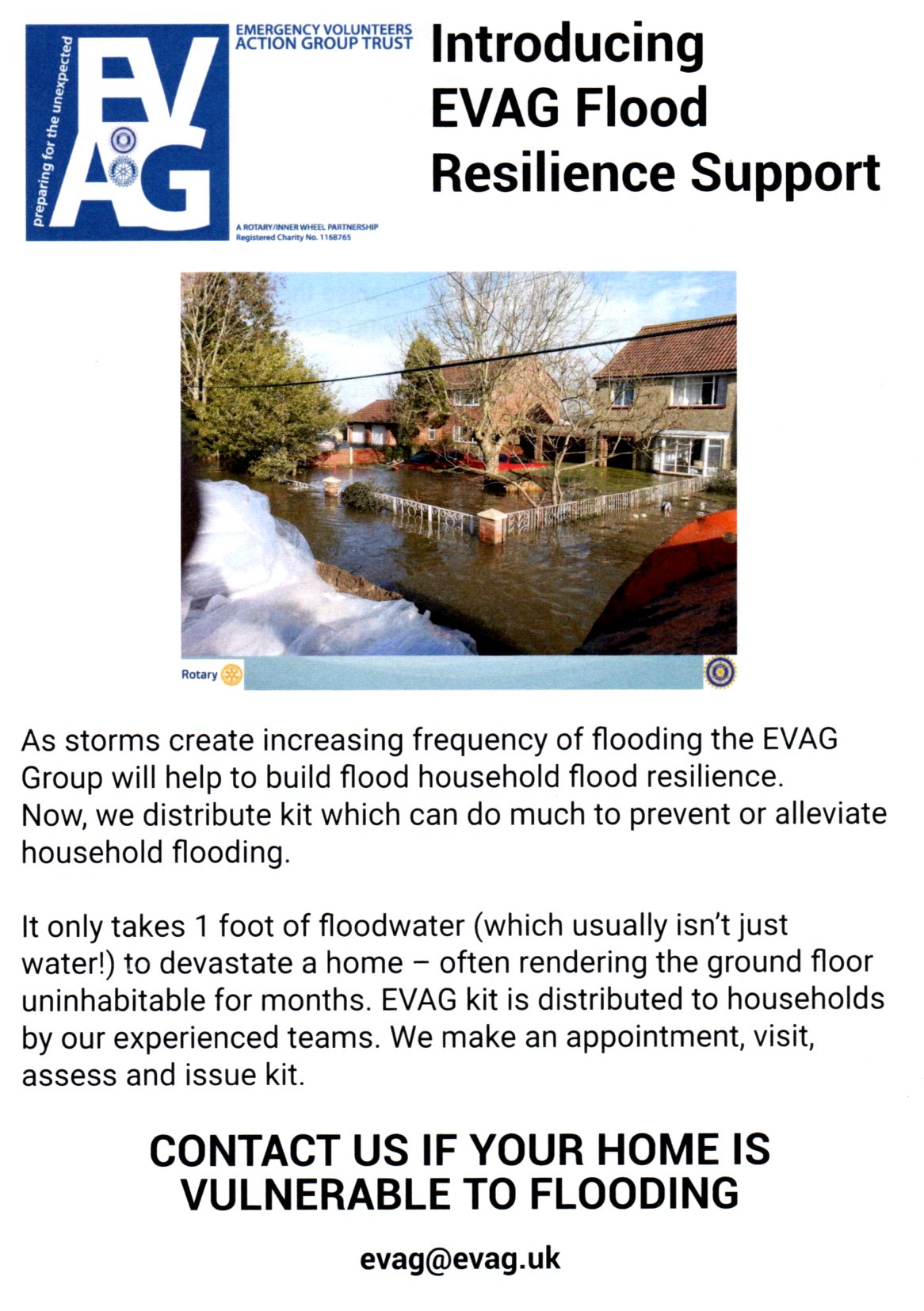 Sydling St Nicholas Parish Council EVAC Flood Resilience Help Support