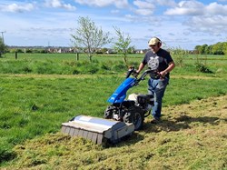 Preparing for wildflower planting at High Ridge