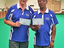 B Harrison & J Peters - County Pairs Runners Up 2017