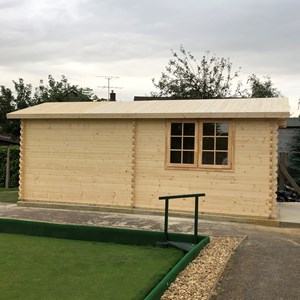 Bletchley St. Martins Bowls Club The new shed