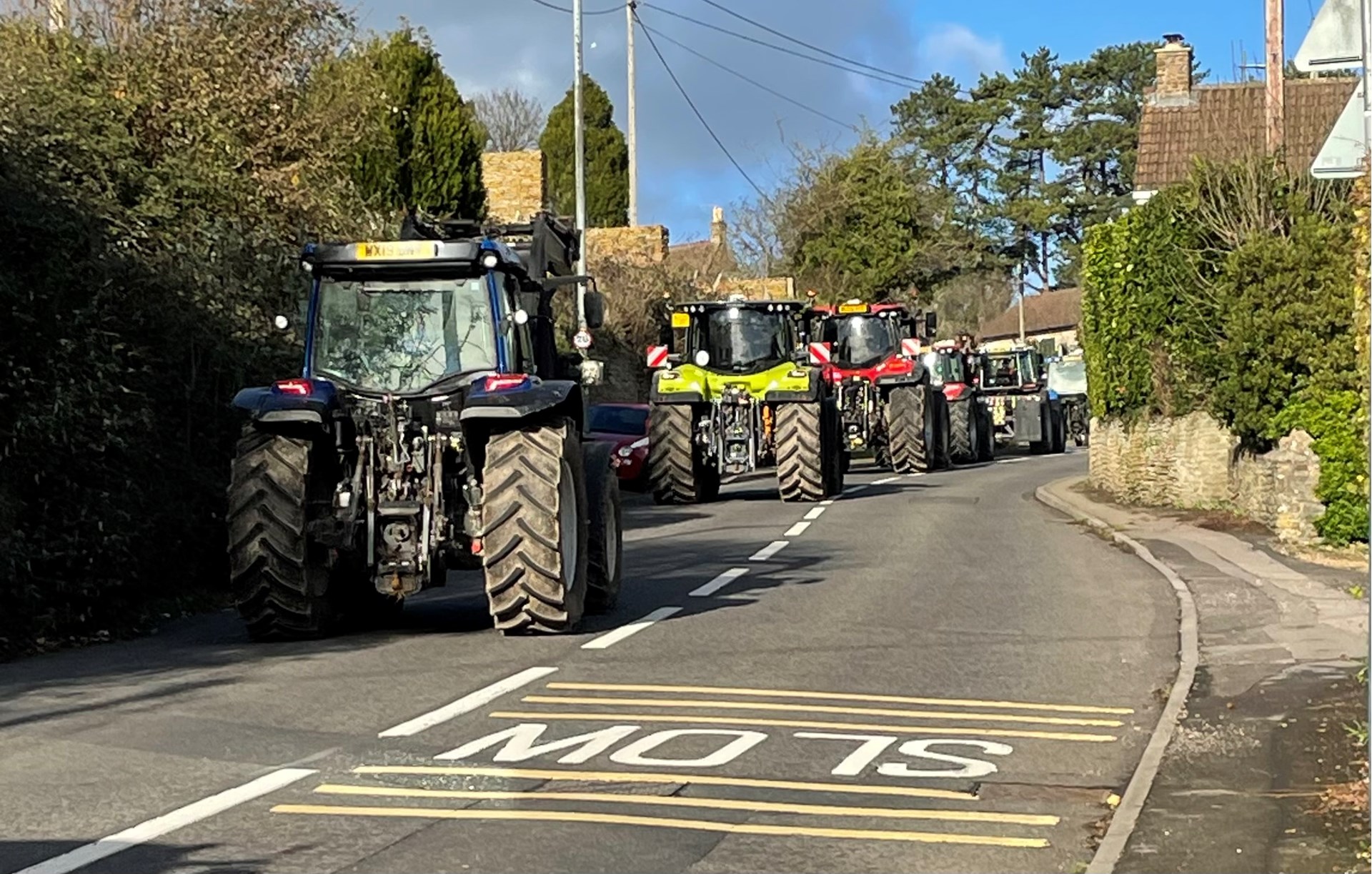 Buckland Dinham Tractor Run 30th Nov