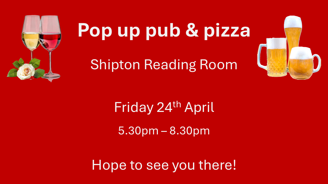 Shipton Village Pop-up Pub