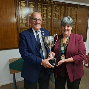 Men's Singles (Club Champion) winner, Fred