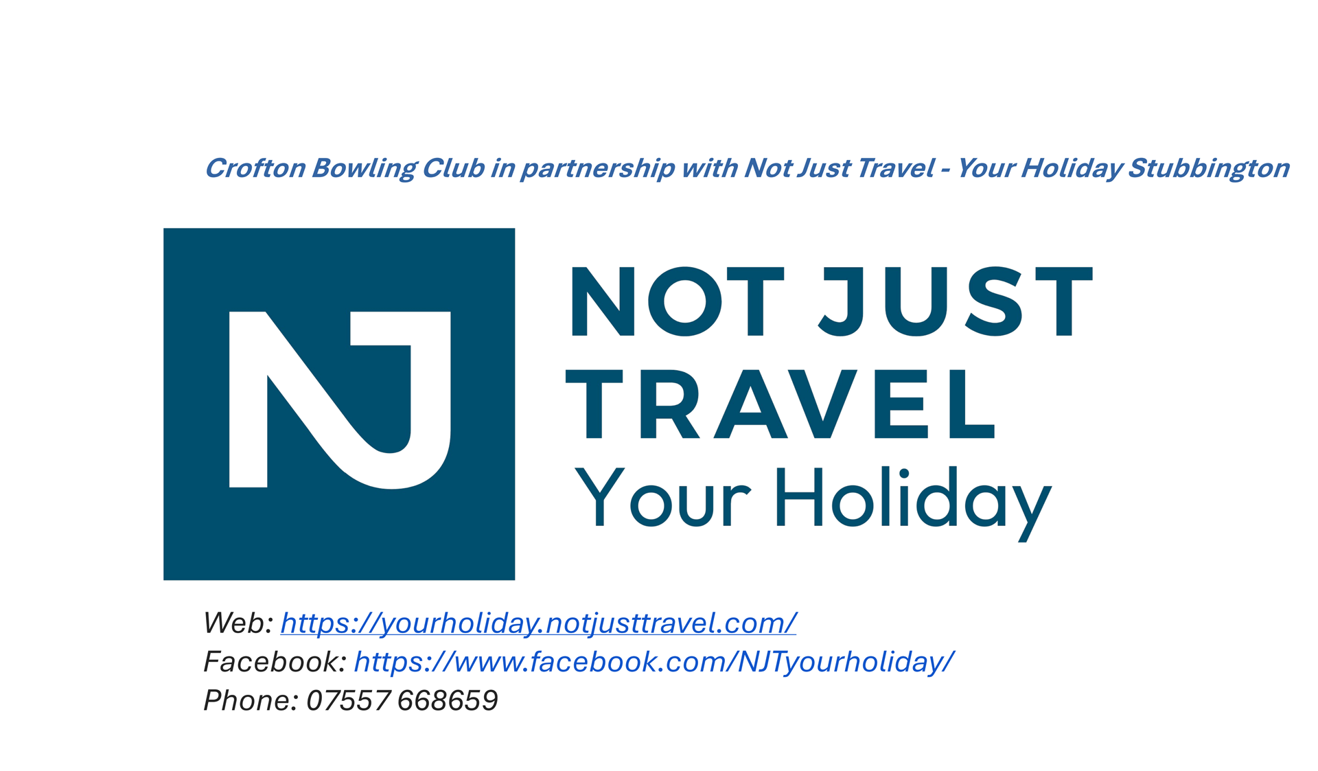 Crofton Bowling Club Not Just Travel